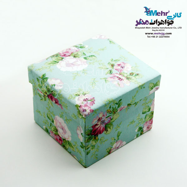 جعبه جواهرات - طرح گل‌های شکفته