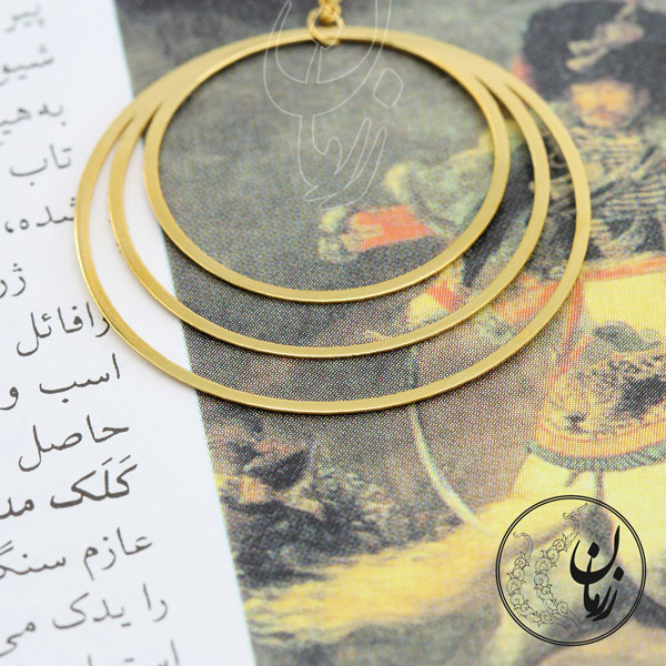 گردنبند طلا - طرح هندسی