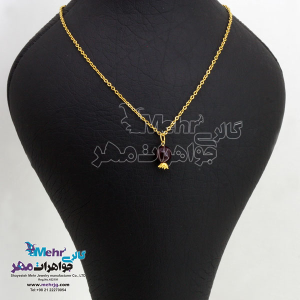 آویز طلا - طرح انار