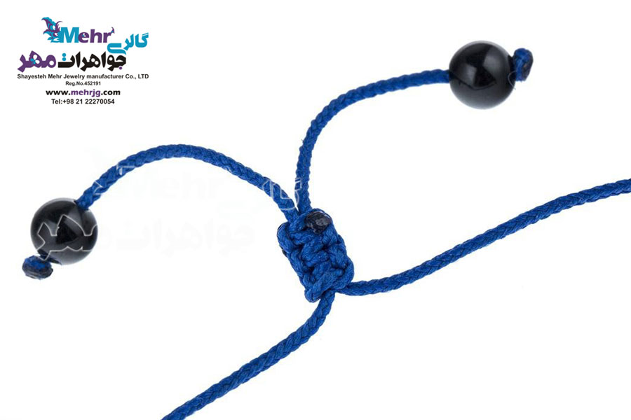 دستبند طلا و سنگ - سواروسکی پروانه