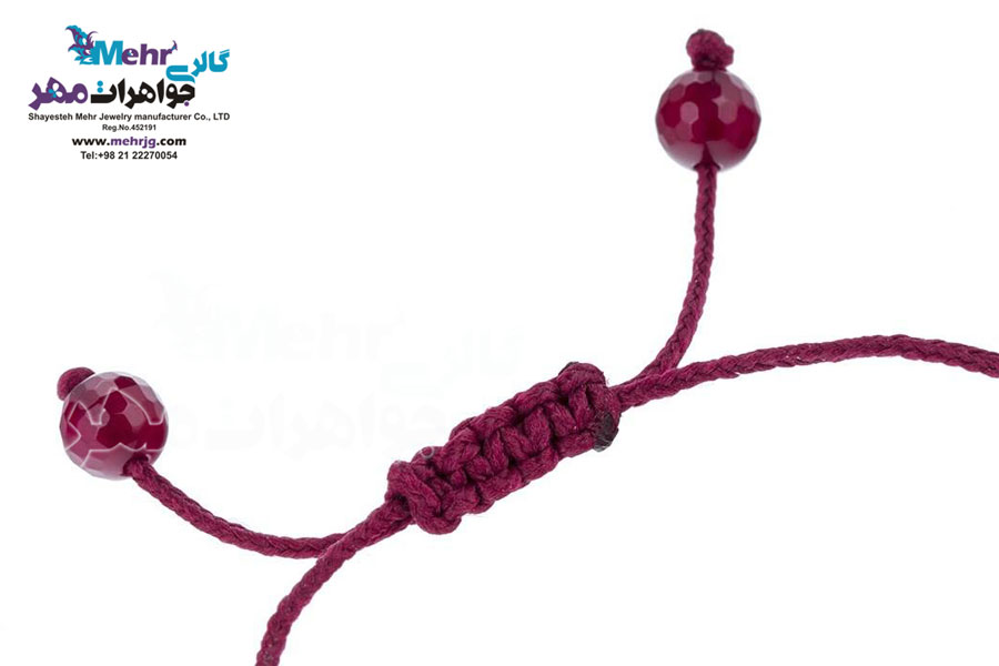 دستبند طلا و سنگ - سواروسکی پروانه