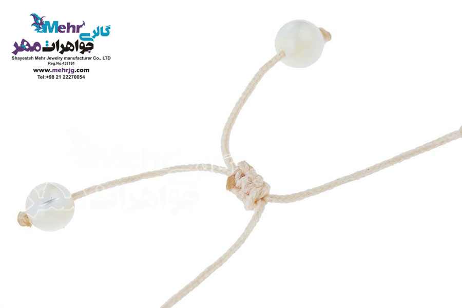 دستبند طلا و سنگ - سواروسکی پروانه