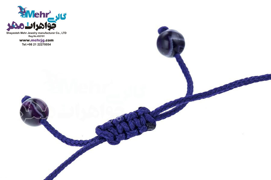 دستبند طلا و سنگ - سواروسکی پروانه