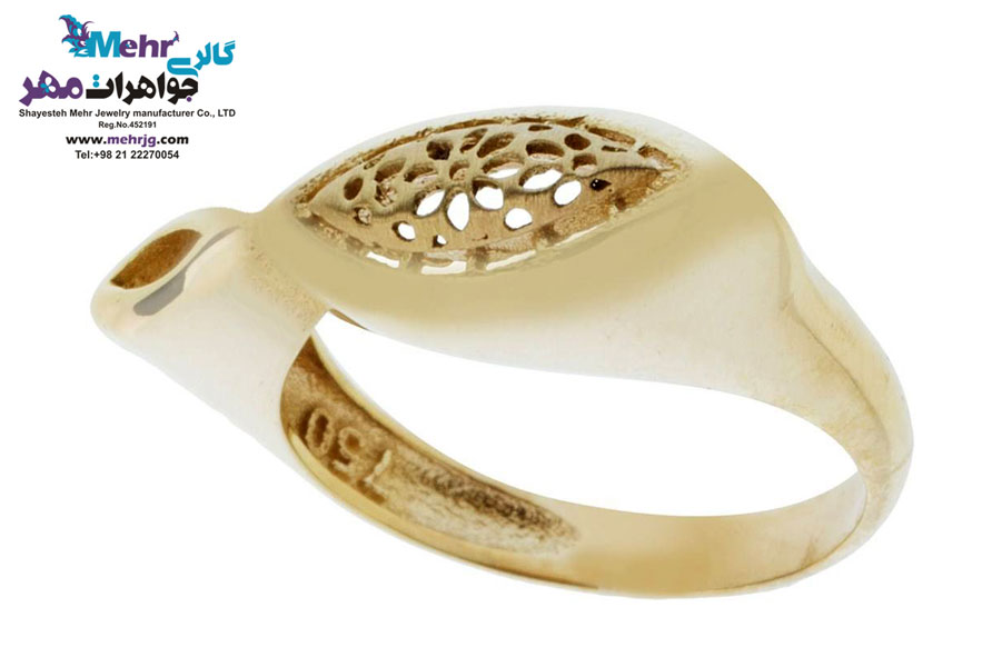انگشتر طلا - طرح آنجل هابل