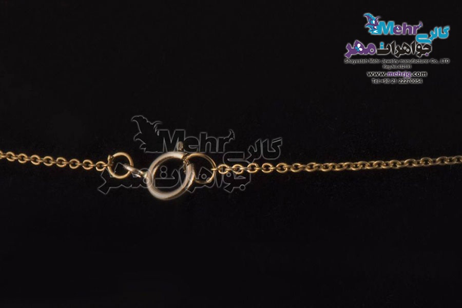 گردنبند طلا - طرح شنل