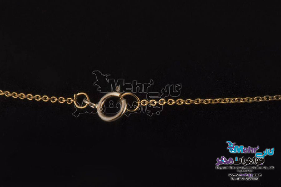 گردنبند طلا - طرح چشم