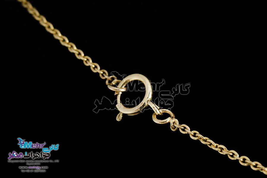 گردنبند طلا - طرح هندسی