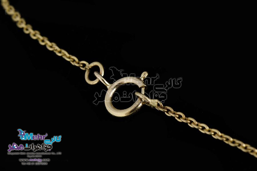 گردنبند طلا - طرح ماه