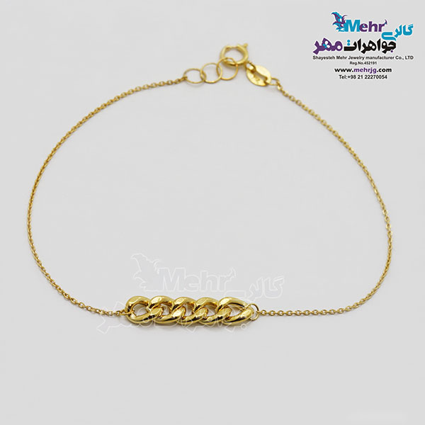 دستبند طلا - طرح کارتیه
