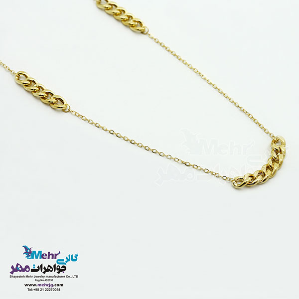 گردنبند رولباسی طلا - طرح کارتیه