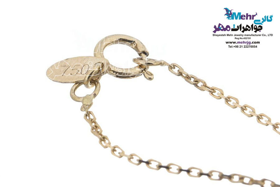 آویز ساعت طلا - طرح تینکربل