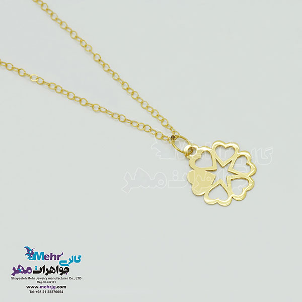 گردنبند طلا - طرح قلب