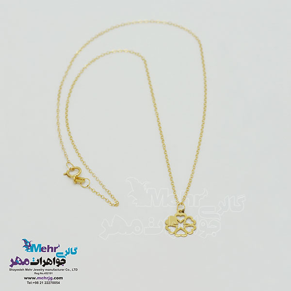 گردنبند طلا - طرح قلب