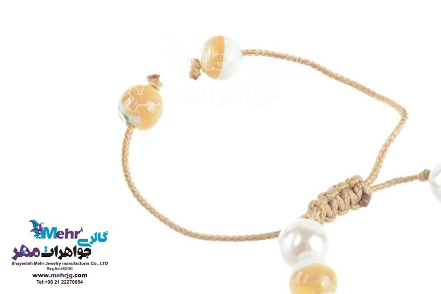 دستبند طلا و سنگ - طرح نت موسیقی