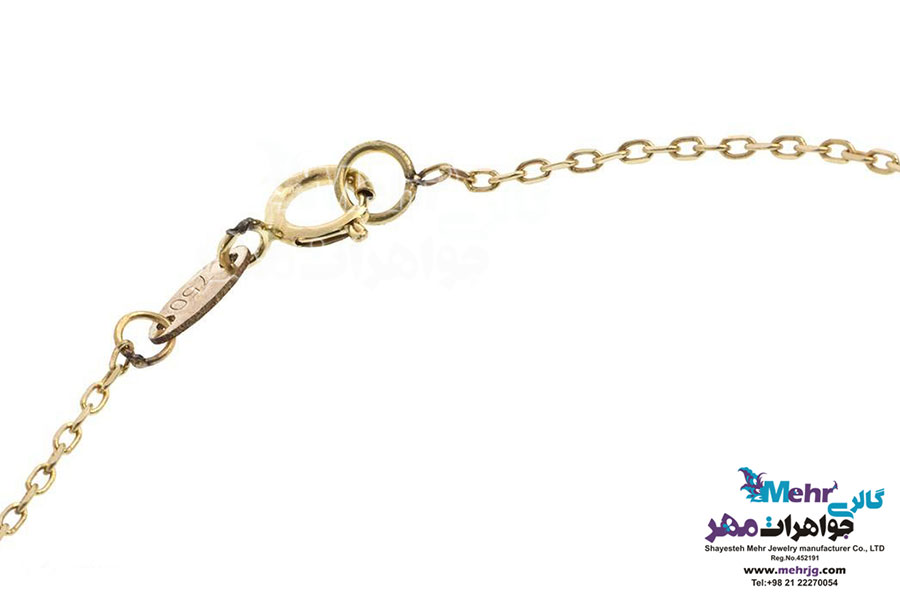دستبند طلا - طرح اشک