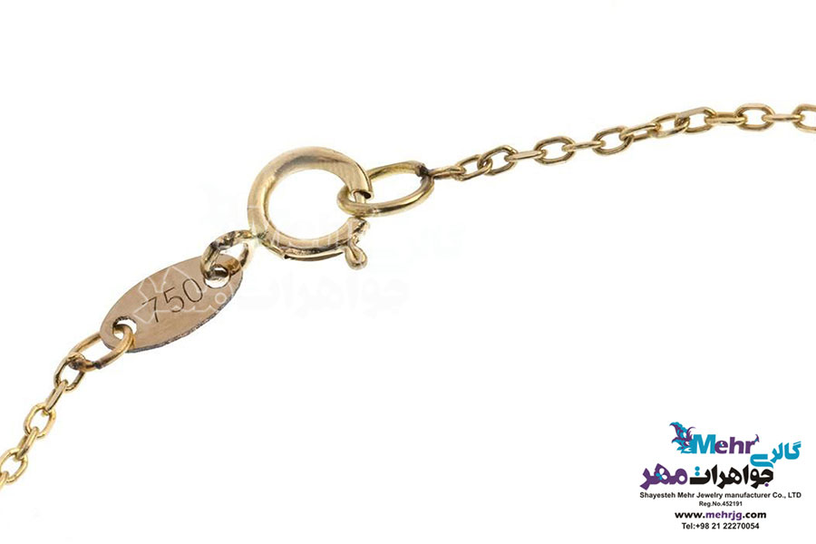 دستبند طلا - طرح هندسی