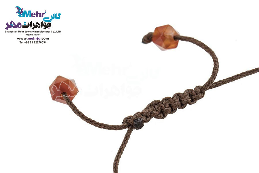 دستبند طلا و سنگ - طرح نت موسیقی