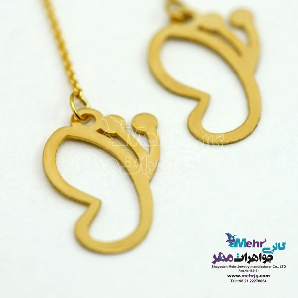 گوشواره طلا - طرح پروانه