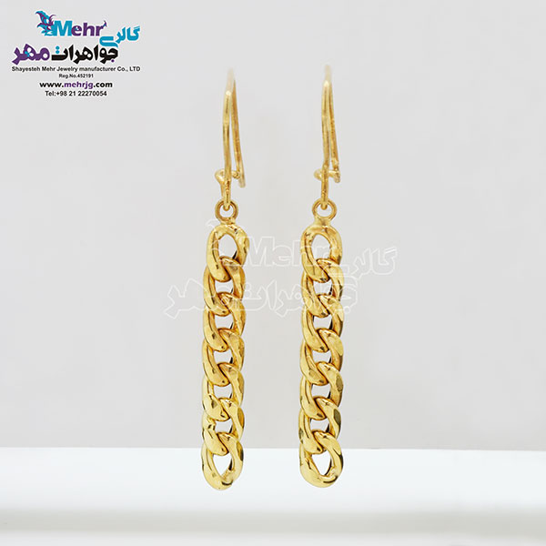 گوشواره طلا - طرح کارتیه
