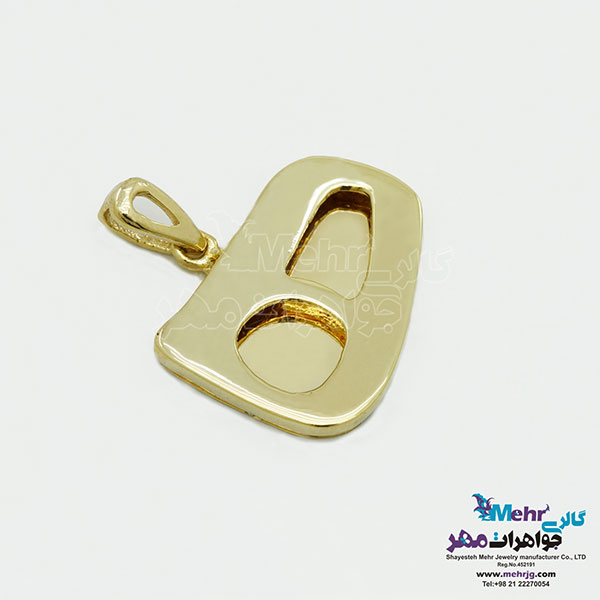 آویز طلا - طرح ه نیمانی