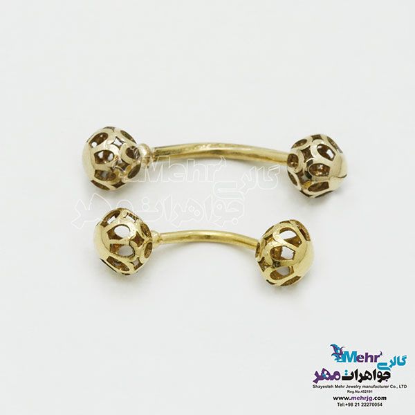 پیرسینگ طلا - طرح توری