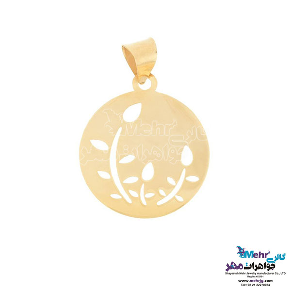 نیم ست طلا - آویز و گوشواره - طرح خوشه گندم