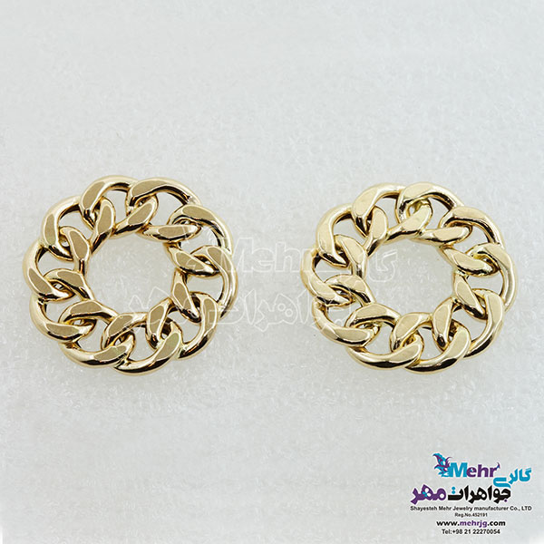 گوشواره طلا - طرح کارتیه