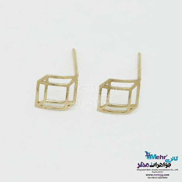 گوشواره طلا - طرح هندسی