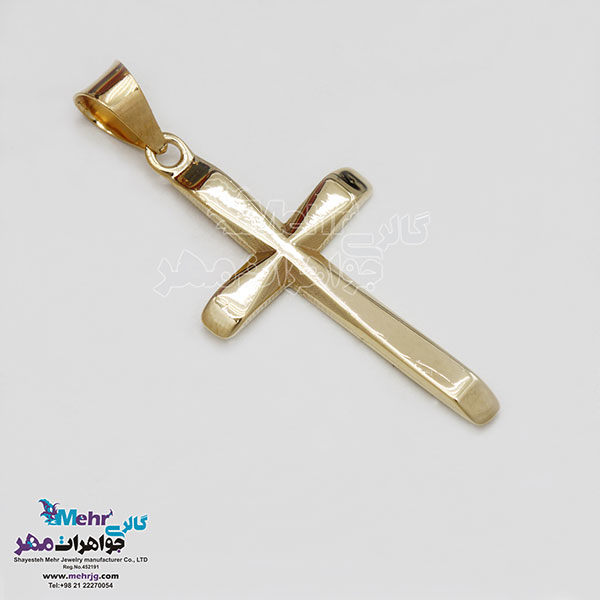 آویز طلا - طرح صلیب