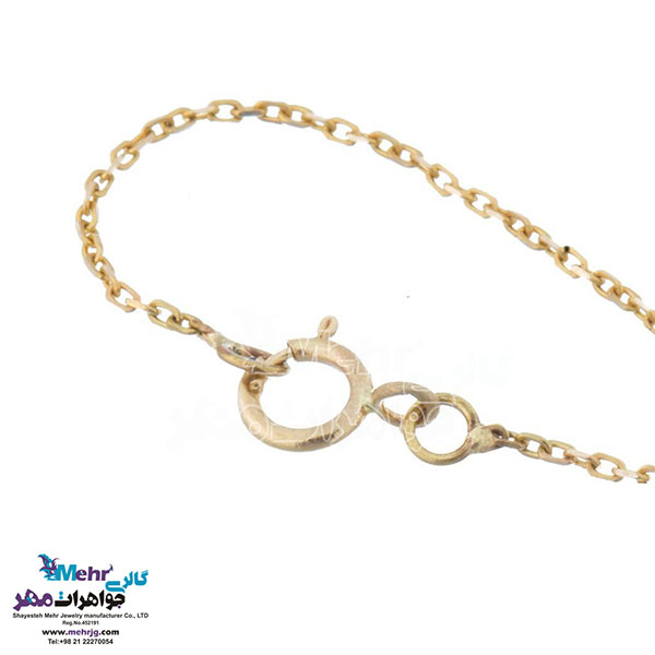 آویز ساعت طلا - طرح جغد