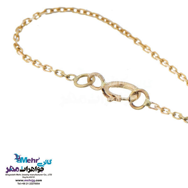 آویز ساعت طلا - طرح جغد