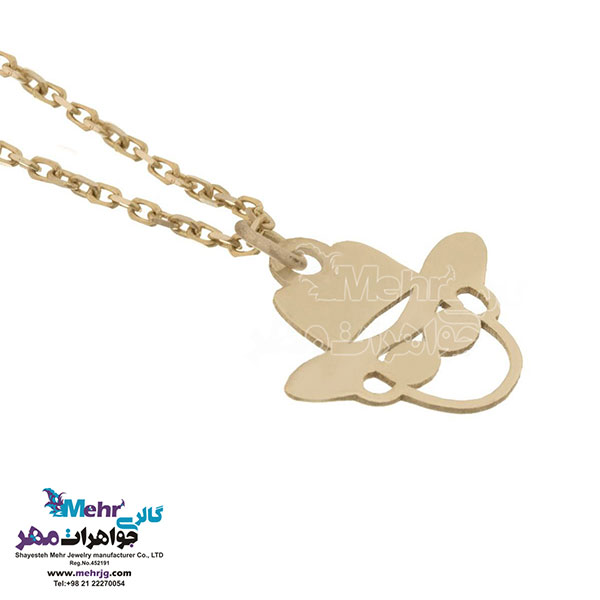 آویز ساعت طلا - طرح زورو