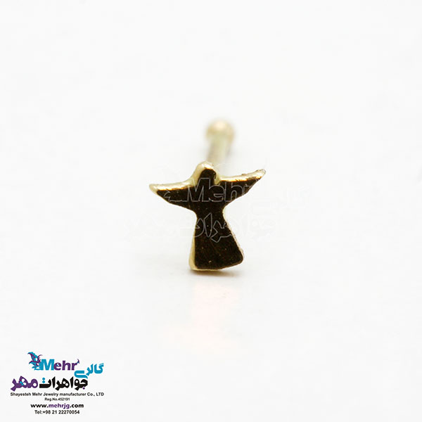 پیرسینگ طلا - طرح فرشته