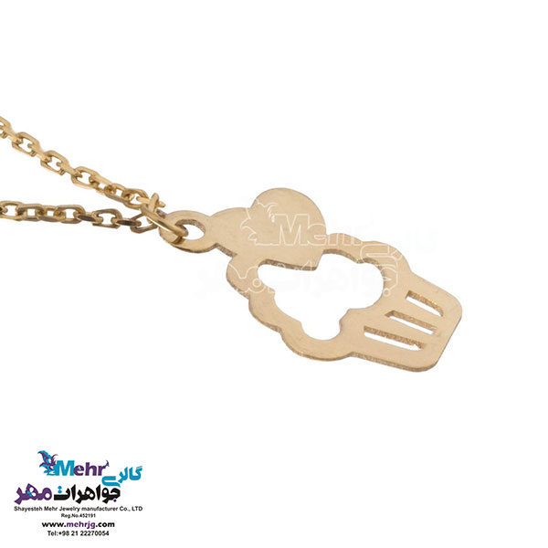 آویز ساعت طلا - طرح کاپ کیک