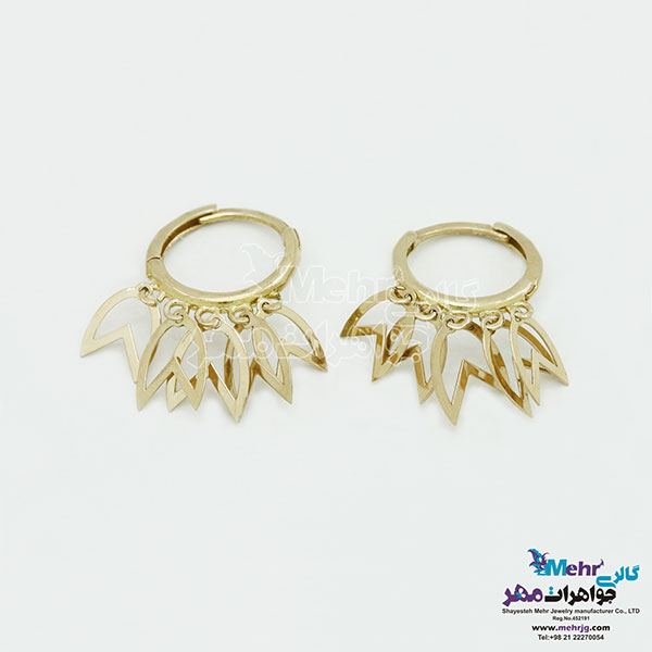 گوشواره طلا - طرح پیکان