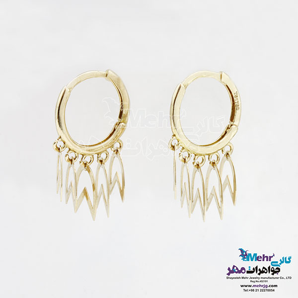 گوشواره طلا - طرح پیکان