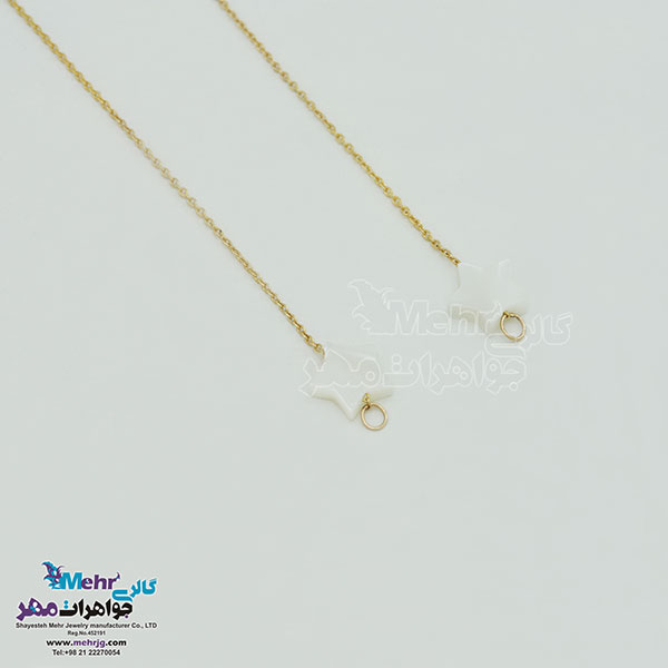 گوشواره طلا - طرح ستاره