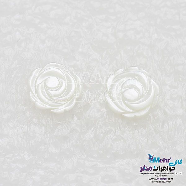 گوشواره طلا - طرح گل