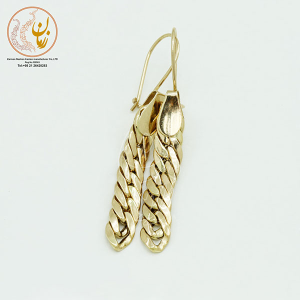 گوشواره طلا - طرح کارتیه