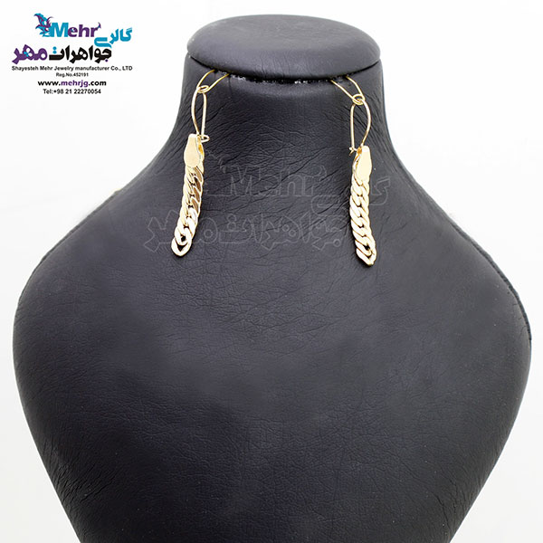 گوشواره طلا - طرح کارتیه