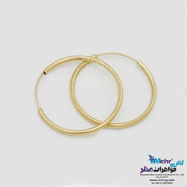 گوشواره طلا - طرح حلقه‌ای