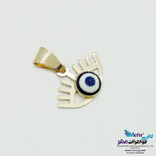 آویز طلا - طرح چشم