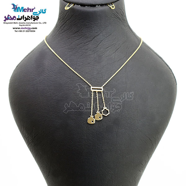 گردنبند طلا - طرح انار