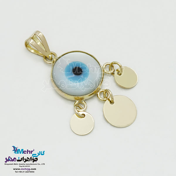 آویز طلا - طرح چشم‌نظر
