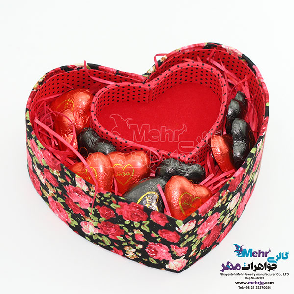 جعبه جواهرات - طرح شکوفه‌ی رز