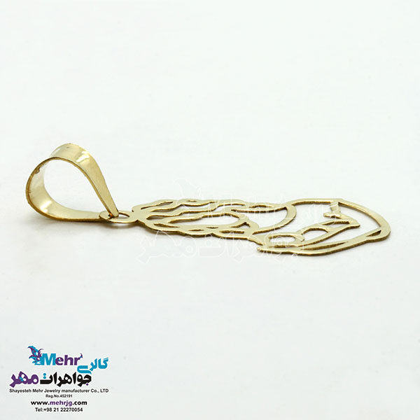 آویز طلا - طرح مادر و بچه