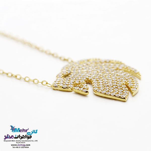 گردنبند طلا - طرح شیر