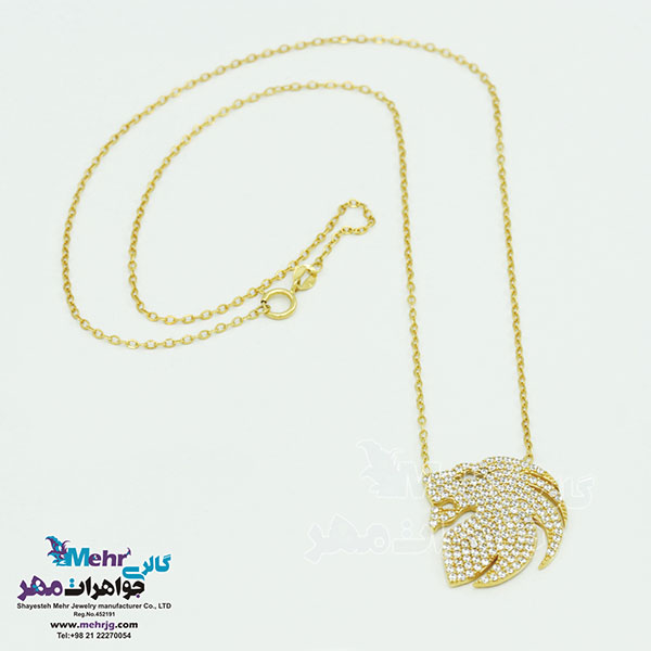گردنبند طلا - طرح شیر