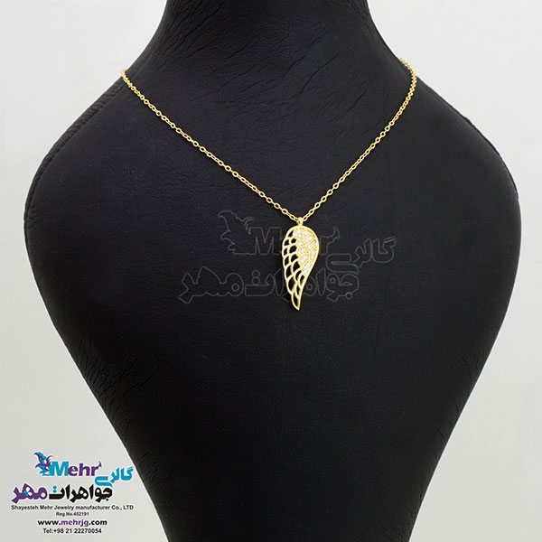 گردنبند طلا - طرح بال عقاب