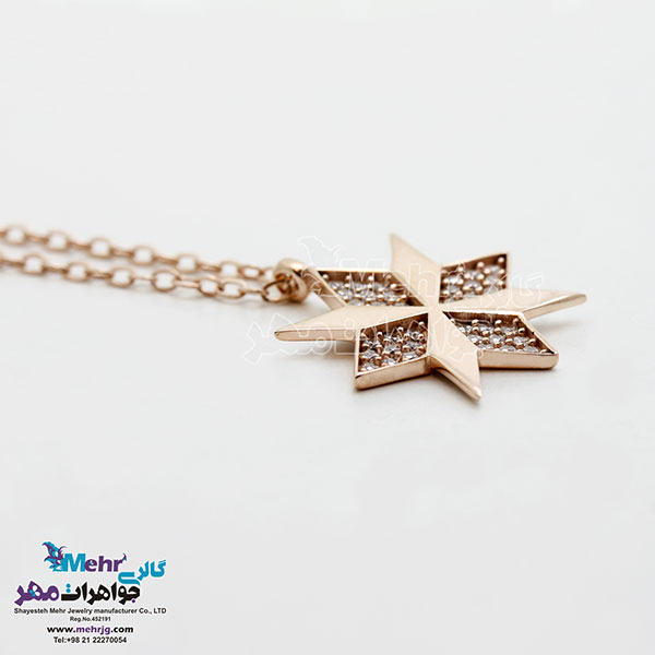 گردنبند طلا - طرح ستاره